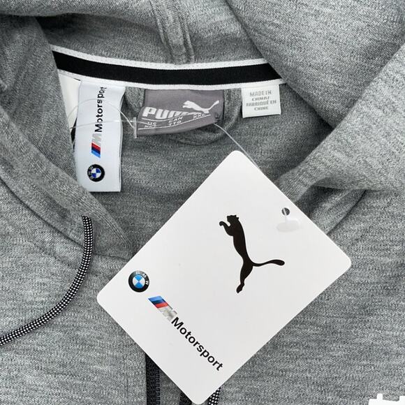 PUMA Men Bmw Motorsport Hooded Sweat Jacket sz XXL -- - Picture 5 of 17